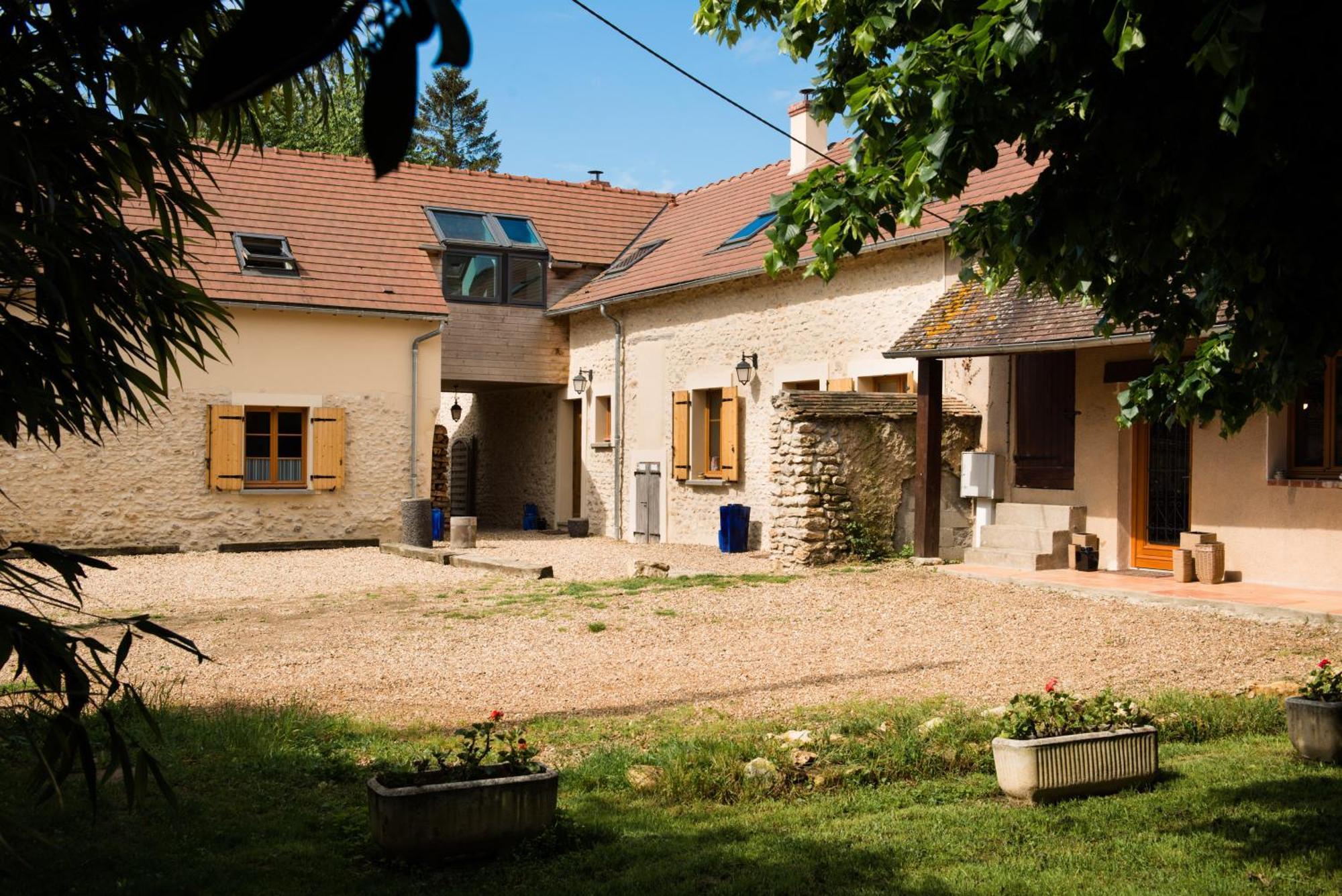 Hotel Au Bonheur Des Retrouvailles Denonville Esterno foto